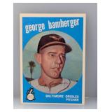 1959 Topps #529 George Bamberger HN Corners/Edges