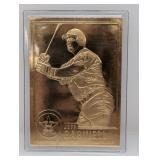 Danbury Mint 22k Gold Cards Jeff Bagwell Astros