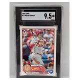 2023 Topps #16 Nolan Gorman Rookie SGC 9.5 Mint+