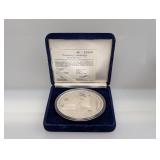 1987 5oz .999 Silv Americas Cup $25