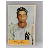 1954 Bowman Color Harry Byrd Damage