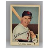 1959 Fleer Ted Williams #63 HOF Stains