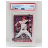 2025 Singer Topps Update Clear Acetate /10 PSA 8