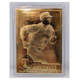 Danbury Mint 22k Gold Cards Juan Gonzalez Rangers