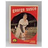 1959 Topps #511 George Susce Corners/Edges/Stains
