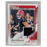 2024 Bijan Robinson Donruss Threads Jersey
