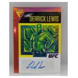 2021 UFC Chronicles Flux Red Auto Derrick Lewis