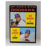 1971 Topps RC Valentine Strahler RC DMG