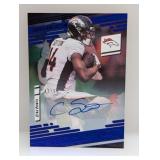2021 NFL Prestige Blue 47/99 Auto Courtland Sutton