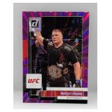 2022 UFC Donruss Purple Laser 15/99 Brock Lesnar