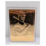 Danbury Mint 22k Gold Cards Bobby Murcer Yankees