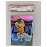 2012 Yoenis Cespedes Bowman Platinum RC #21 PSA 9