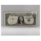 1957 Blue Seal $1 Silver Certificate