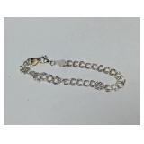 7" .925 Sterl Charm Bracelet
