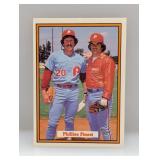 1982 Donruss Finest Pete Rose and Mike Schmidt