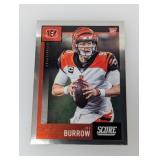 2020 Score Foil Joe Burrow Rookie #441