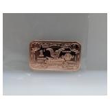 1oz .999 Copper Dollar Bill Bullion
