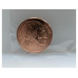 1oz .999 Copper Buffalo Round