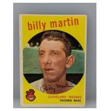 1959 Topps Billy Martin 295 Corners/Edges/Creases