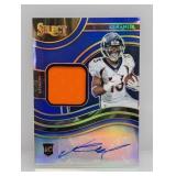 2020 NFL Select Blue Patch KJ Hamler 31/75 RC Auto