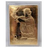 Danbury Mint 22k Gold Cards Many Ramirez Red Sox