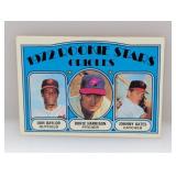 1972 Topps RC Baylor Harrison Oates RC DMG