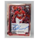 2025 Reece Hinds Topps Chrome Auto RC