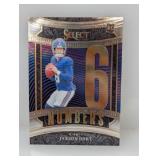 2025 Select Jaxson Dart Rookie Numbers #16
