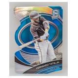 2021 Tatis Jr. Spectra Blue Prizm Die Cut /45