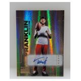 2024 NFL Metal skybox Prem Gold Auto Ref Franklin