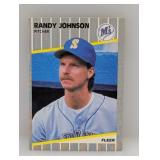 1989 Fleer Randy Johnson RC Indents/Corners/Edges