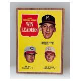 1962 Topps WARREN SPAHN 58 Surface/Corners