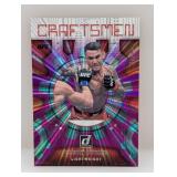2022 UFC Donruss Purple Laser 62/99 Dustin Poirier