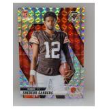 2025 Mosaic Shedeur Sanders RC Variation Prizm 290