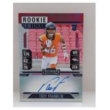 2024 NFL Contenders RC Red Auto Ref Troy Franklin