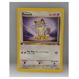 Pokemon 1999 1st Edition Mewoth 56 *MP