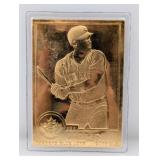 Danbury Mint 22k Gold Cards Joe Carter Blue Rays