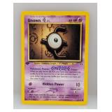 Pokemon 2001 1st Edition Unown E 67 *LP