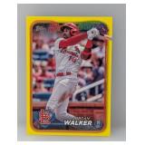 2024 Topps Future Stars Yellow Parallel Walker 642