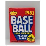 1983 Fleer Baseball Pack Look For HOF RC