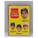 1962 Topps SANDY KOUFAX/DON DRYSDALE 60 Corner