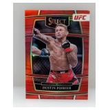 2022 UFC Select Red Prism 20/99 Dustin Poirier
