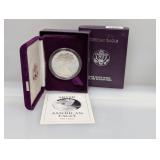 1993 1oz .999 Silv PF Eagle $1 Dollar