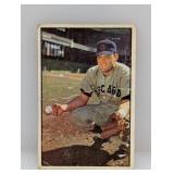 Bowman Color 1953 Harry Chiti Chicago Cubs Damage