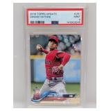 2018 Topps Update Shohei Ohtani Rookie US1 PSA 9