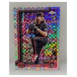 Topps Chrome #147 Rhett Lowder Reds 2025