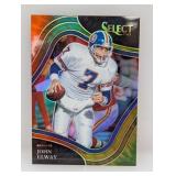 2021 Select Field Level Tie Die 9/25 John Elway