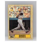 1987 Topps Barry Bonds RC #320 Corners/Edges
