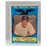 1959 Topps #554 Bill Skowron HN All Star Surface