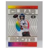 2021 Panini Illusions Clear Shots Tom Brady #CS-3